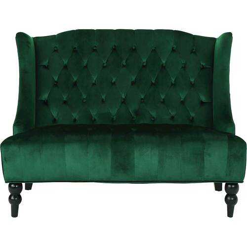 Lease to Buy Noble House Prescott Tufted Wingback Loveseat
