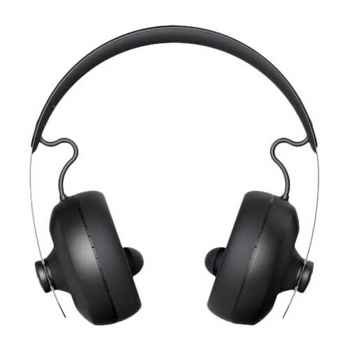 nura - Nuraphone Wireless Noise Cancelling Over-the-Ear Headphones - Black