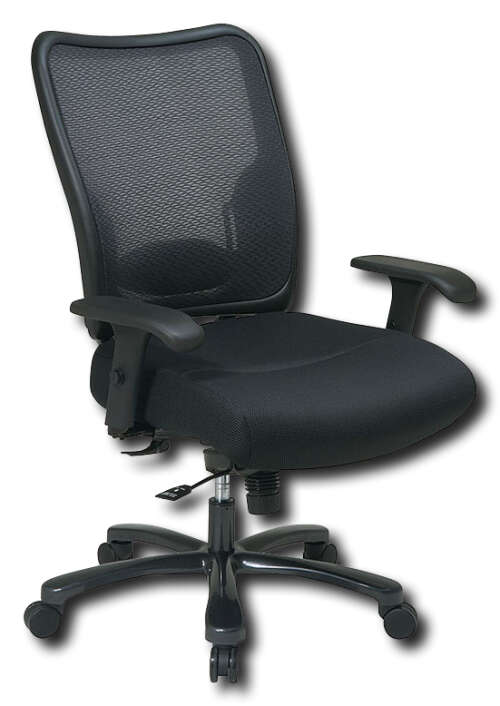 Lease to Own Office Star Products - Ergonomic Chair with Mesh Seat