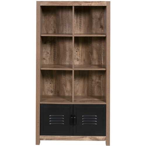 Rent to own OneSpace - Norwood Range Collection 6-Shelf Bookcase - Natural Oak