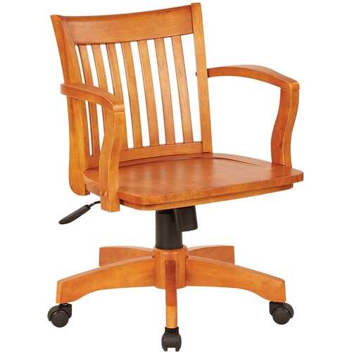 OSP Designs - Wood Bankers Home Wood Chair - Fruit Wood