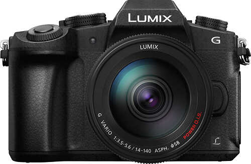 Panasonic - LUMIX G85 Mirrorless 4K Photo Digital Camera Body with 12-60mm Lens - Black
