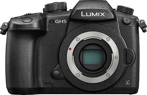 Panasonic - LUMIX GH5 Mirrorless 4K Photo Digital Camera (Body Only) - Black