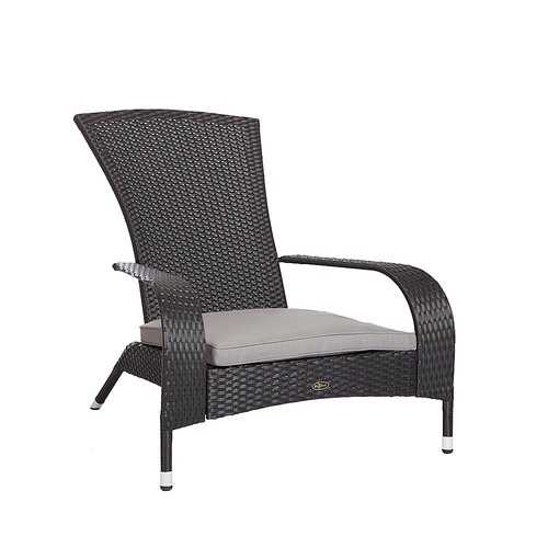 Rent To Own - Patio Sense - Coconino Wicker Black Chair