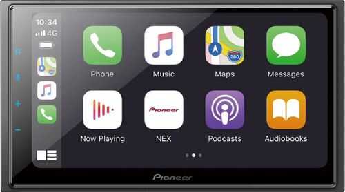 Pioneer - 6.8" - Amazon Alexa, Android Auto™, Apple CarPlay™,  Bluetooth® - Multimedia Digital Media Receiver - Black