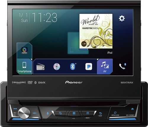 Rent to own Pioneer - 7" - Android Auto/Apple CarPlay™ - Built-in Bluetooth - In-Dash CD/DVD Receiver - Black