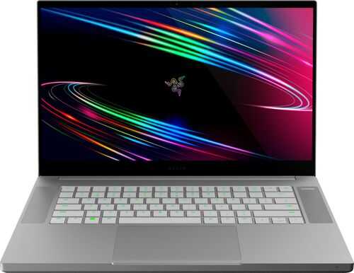 Razer Blade 15 Base - 15.6" 4K OLED Gaming Laptop - Intel Core i7 - NVIDIA GeForce RTX 2070 - 512GB SSD - 16GB Memory - Mercury White