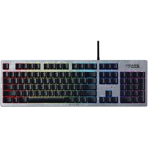 Huntsman Gears 5 Edition Wired Gaming Razer Opto-Mechanical Switch Keyboard with Back Lighting - Black/Gray