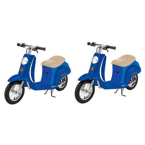 Rent to own Razor - Electric Retro Scooter (2 Pack) - Royal Blue