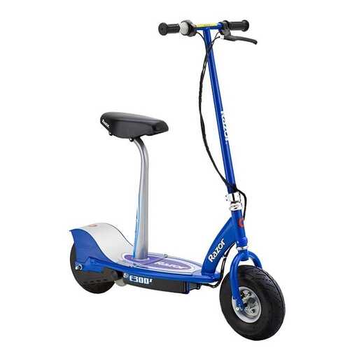 Rent to own Razor - Adult 24V High-Torque Motor, Electric Powered Scooter w/ Seat - Blue