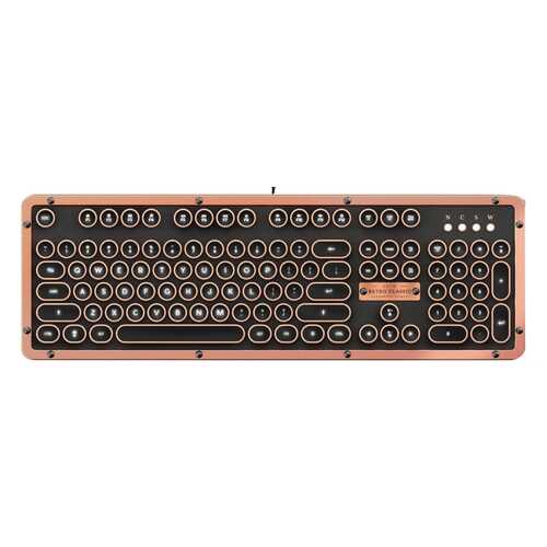 Rent to own RETRO CLASSIC BT Bluetooth Mechanical Azio Typelit Switch Keyboard with Back Lighting - Artisan