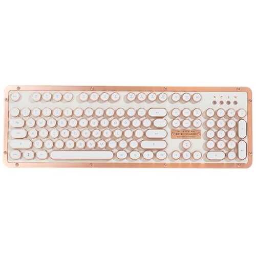 Rent to own RETRO CLASSIC BT Bluetooth Mechanical Azio Typelit Switch Keyboard with Back Lighting - Posh
