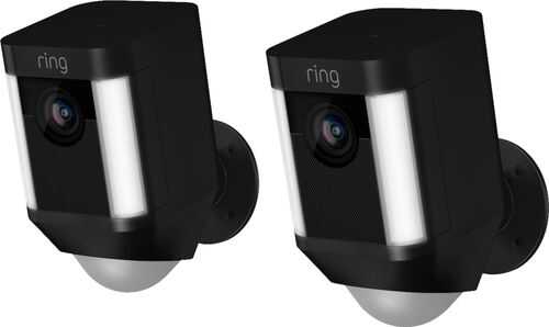 Ring - Spotlight Cam Wire-free 2-Pack - Black