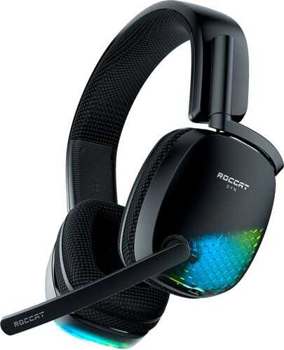 ROCCAT - Syn Pro Air Wireless 3D Audio RGB Gaming Headset - Black