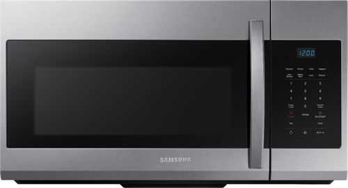Samsung - 1.7 Cu. Ft. Over-the-Range Microwave - Fingerprint Resistant Stainless Steel