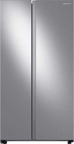 Samsung - 23 cu. ft. Counter Depth Side-by-Side Refrigerator with WiFi and All-Around Cooling - Stainless steel