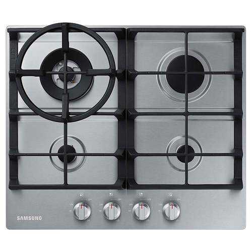 Rent to own Samsung - 24" Built-In Gas Cooktop with 4 burners - Stainless steel