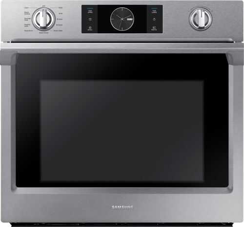 Rent to own Samsung - 30" Single Wall Oven with Flex Duo,  Steam Cook and WiFi - Stainless steel