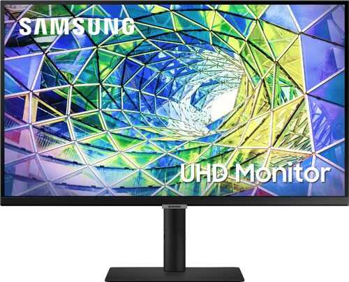 Samsung - A800 Series 27" IPS LED 4K UHD Monitor with HDR - Black