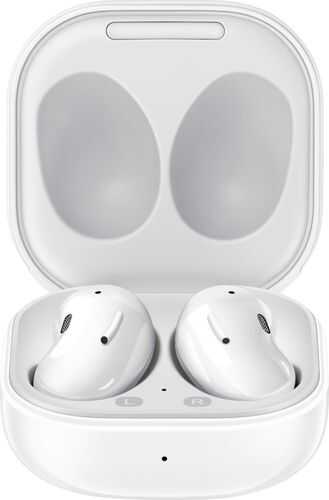 Samsung - Galaxy Buds Live True Wireless Earbud Headphones - White