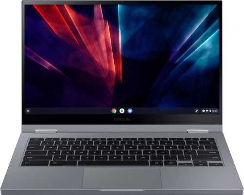 Samsung - Galaxy Chromebook 2 - 13.3" QLED Touch-Screen - Intel® Core™ i3 - 8GB Memory - 128GB eMMC - Mercury Gray