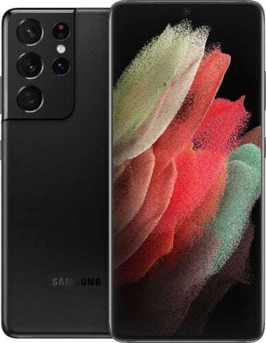 Samsung - Galaxy S21 Ultra 5G 128GB (Unlocked) - Phantom Black