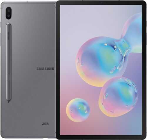 Rent to own Samsung - Galaxy Tab S6 - 10.5" - 128GB - Mountain Gray