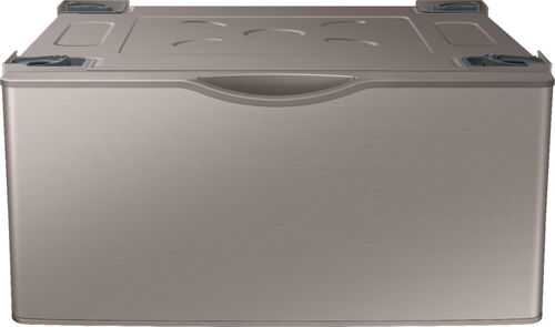 Samsung - Washer/Dryer Laundry Pedestal with Storage Drawer - Champagne