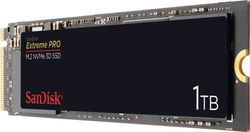 Rent to own SanDisk - Extreme PRO 1TB Internal PCI Express 3.0 x4 (NVMe) Solid State Drive with 3D NAND Technology