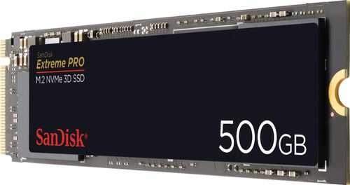 Rent to own SanDisk - Extreme PRO 500GB Internal PCIe Gen 3 x 4 (NVMe) Solid State Drive with 3D NAND Technology