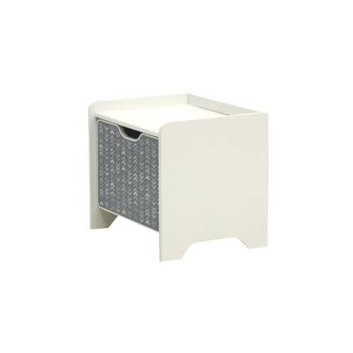 Sauder - Pinwheel Collection 1-Drawer Dresser - Soft White