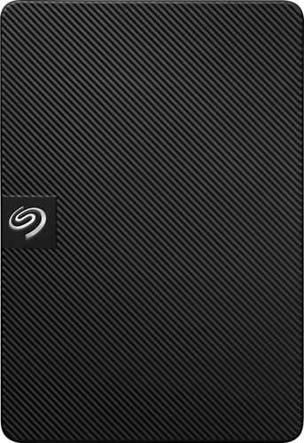 Rent to own Seagate - Expansion 4TB External USB 3.0 Portable Hard Drive- Black with Rescue Data Recovery Services - Black