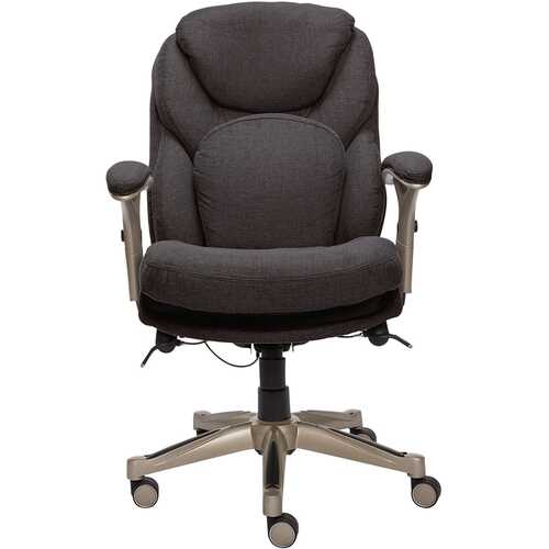 Serta - Works Fabric Executive Chair - Dark Gray