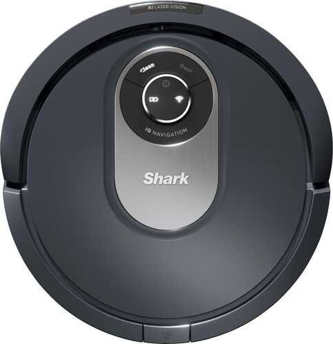 Lease to own the Shark - AI Robot Vacuum RV2001 with Self Cleaning Brushroll, Object Detection, Wi Fi Gray - Gray