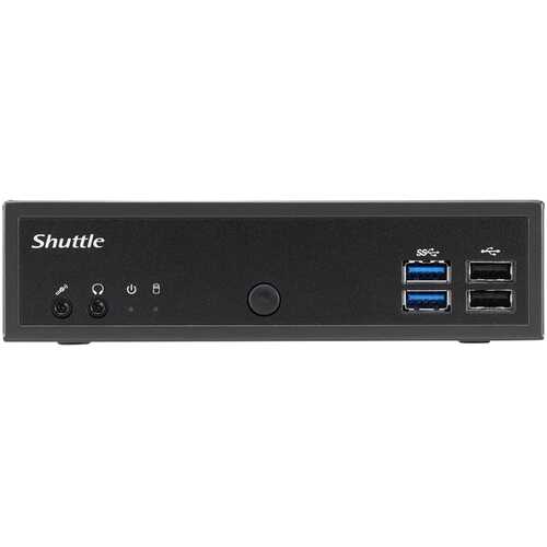 Shuttle - XPC slim Gaming Desktop - Intel Core i3-7100U - NVIDIA GeForce GTX 1050 - Black
