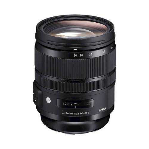 Rent To Own - Sigma - Art 24-70mm f/2.8 DG OS HSM Optical Zoom Lens for Nikon F - Black