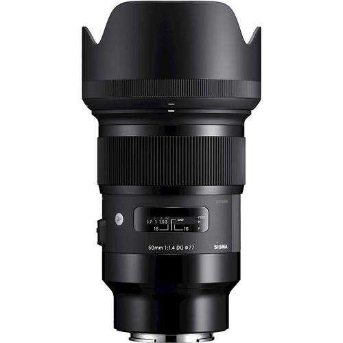 Rent to own Sigma - Art 50mm f/1.4 DG HSM Lens for Sony E-Mount - Black