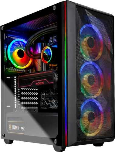 Skytech Gaming  - Chronos Gaming Desktop - AMD Ryzen 9 5900X - AMD Radeon RX 6700XT - 1TB NVMe - 16G Memory - 240mm AIO - Black