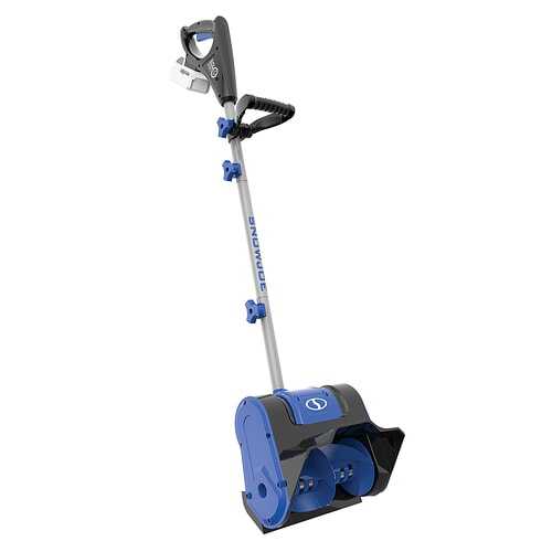 Rent to own Snow Joe 24V-SS10-XR 24-Volt iON+ Cordless Snow Shovel Kit | 10-Inch | W/ 5.0-Ah Battery and Charger - Blue & Black
