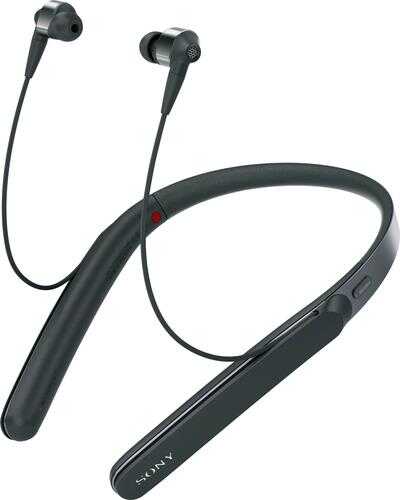 Rent to own Sony - 1000X Premium Wireless Noise Cancelling Behind-the-Neck Headphones - Black
