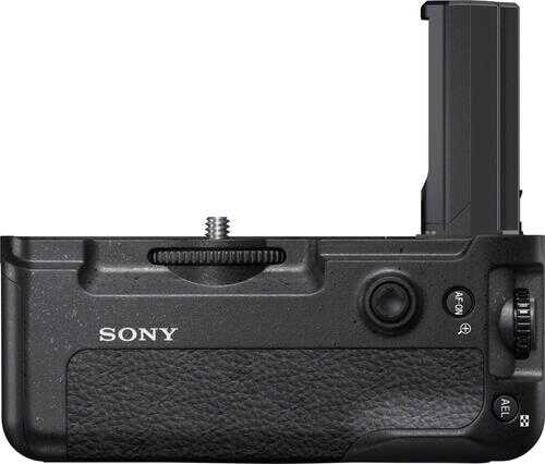 Sony - a9, a7R III, a7 III Vertical Battery Grip - Black