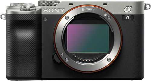 Sony - Alpha 7C Full-frame Mirrorless Camera - Silver