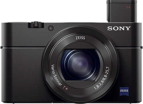 Sony - Cyber-shot RX100M III 20.1-Megapixel Digital Camera - Black
