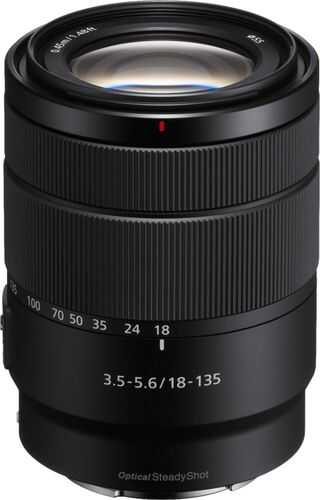 Sony - E 18-135mm f/3.5-5.6 OSS All-in-One Zoom Lens for E-Mount Cameras