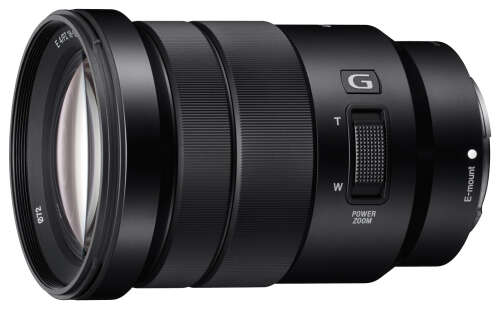 Sony - E PZ 18-105mm f/4.0 G OSS Power Zoom Lens for Select E-Mount Cameras - Black