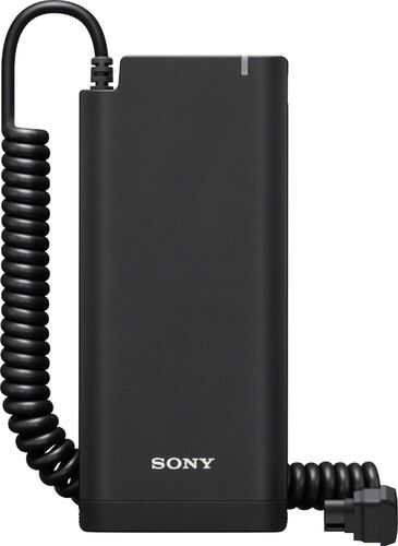Sony - External Battery Adapter for Flash - Black