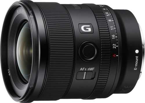 Sony - FE 20mm f/1.8 G Ultra Wide Angle Prime Lens for E-mount Cameras
