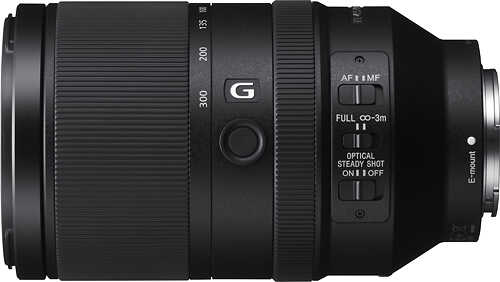 Rent To Own - Sony - FE 70-300mm f/4.5-5.6 G OSS Telephoto Lens for Alpha E-mount Cameras - Black