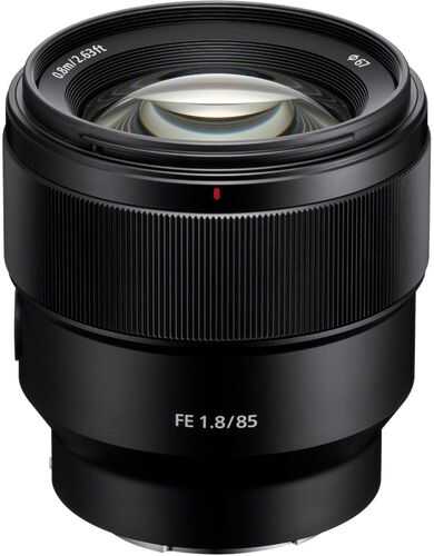 Sony - FE 85mm f/1.8 Telephoto Prime Lens for E-mount Cameras
