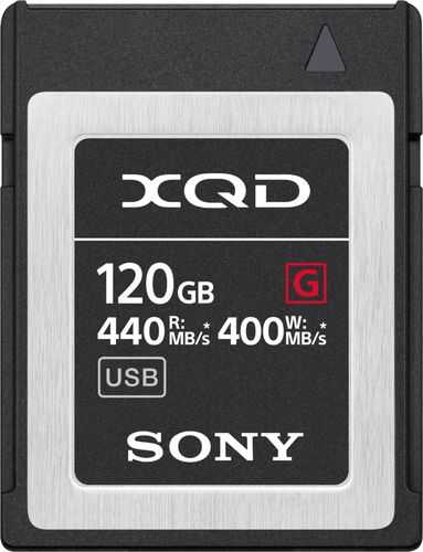Sony - G-Series 120GB XQD Memory Card